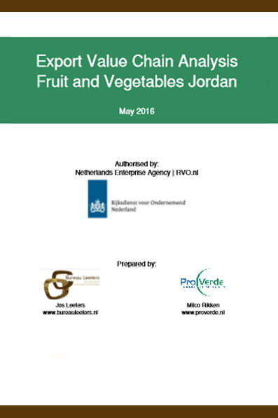 Export Value Chain Analysis Fruit and Vegetables Jordan